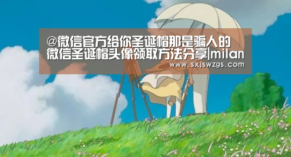 @微信官方给你圣诞帽那是骗人的 微信圣诞帽头像领取方法分享|milan米兰app官网(图1) milan米兰